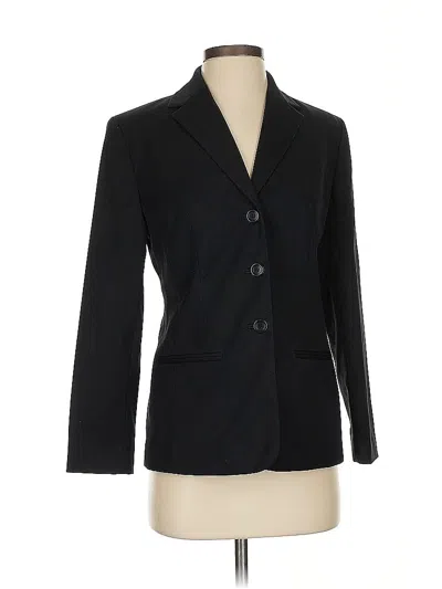Pre-owned Valerie Stevens Blazer Jacket In Black