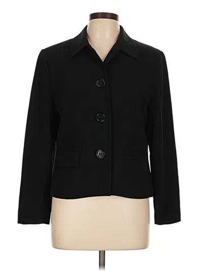 Pre-owned Valerie Stevens Blazer Jacket In Black