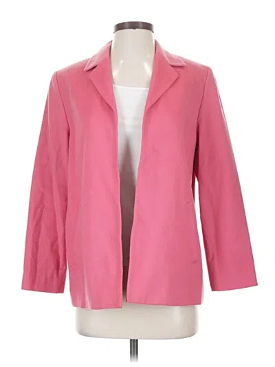 Pre-owned Valerie Stevens Blazer Jacket In Pink