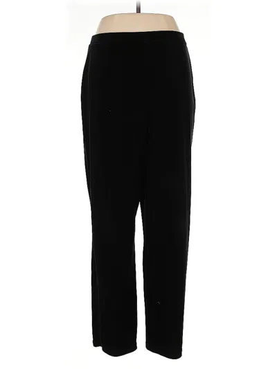 Pre-owned Valerie Stevens Casual Pants In Black