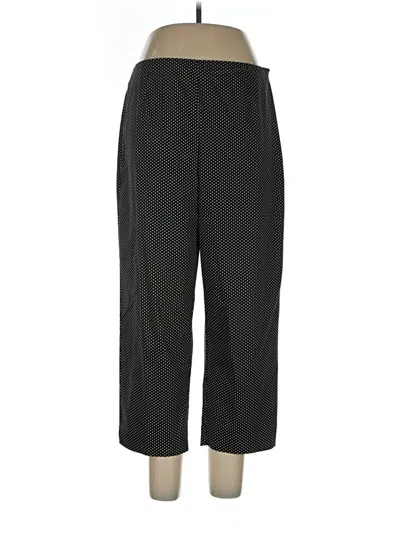 Pre-owned Valerie Stevens Casual Pants In Black