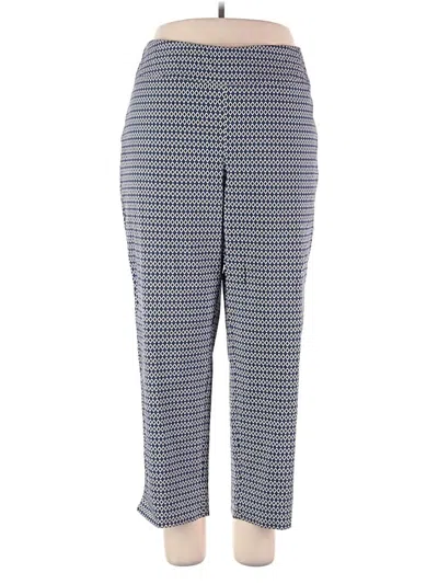 Pre-owned Valerie Stevens Casual Pants In Blue