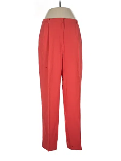 Pre-owned Valerie Stevens Casual Pants In Red
