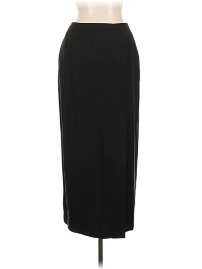 Pre-owned Valerie Stevens Casual Skirt In Black