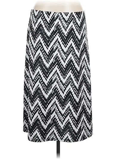 Pre-owned Valerie Stevens Casual Skirt In Black