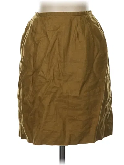 Pre-owned Valerie Stevens Casual Skirt In Brown