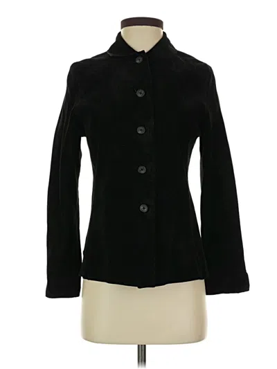 Pre-owned Valerie Stevens Coat In Black
