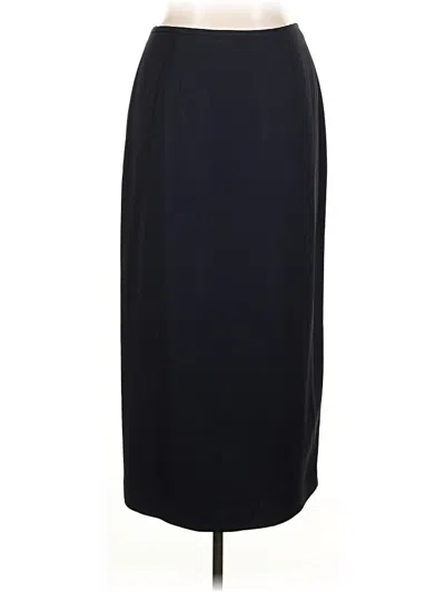 Pre-owned Valerie Stevens Formal Skirt In Black