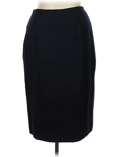 Pre-owned Valerie Stevens Formal Skirt In Black