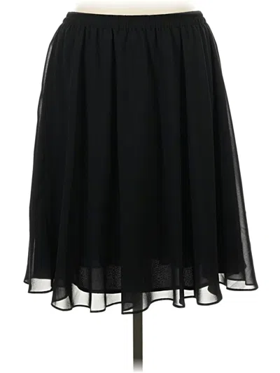 Pre-owned Valerie Stevens Formal Skirt In Black