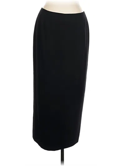 Pre-owned Valerie Stevens Formal Skirt In Black