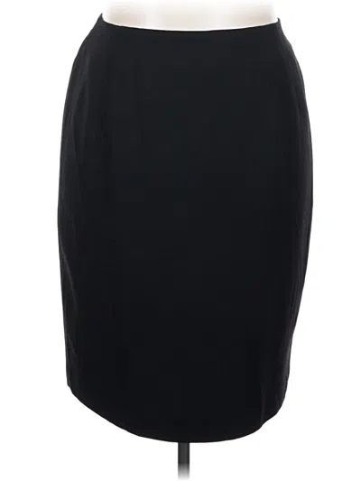 Pre-owned Valerie Stevens Formal Skirt In Black