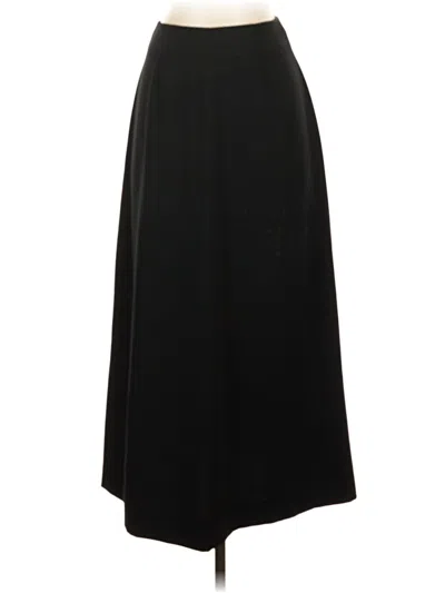Pre-owned Valerie Stevens Formal Skirt In Black
