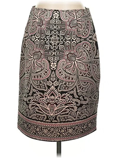 Pre-owned Valerie Stevens Formal Skirt In Brown