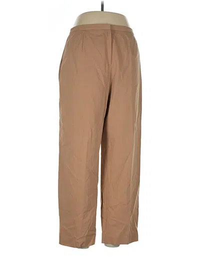 Pre-owned Valerie Stevens Khaki Pant In Brown