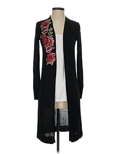 Pre-owned Valerie Stevens Kimono In Black