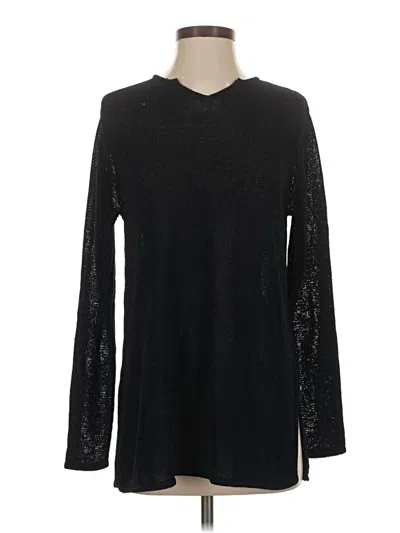 Pre-owned Valerie Stevens Pullover Sweater In Black