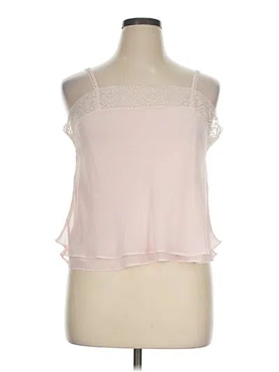 Pre-owned Valerie Stevens Sleeveless Blouse In Pink