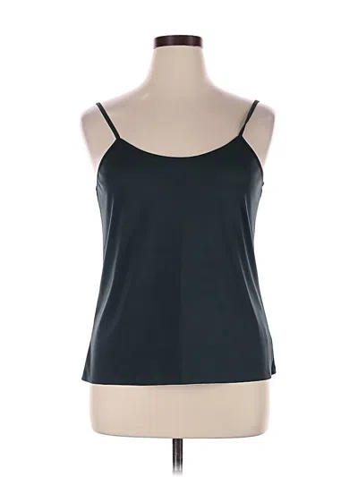Pre-owned Valerie Stevens Tank Top Black Strapless Neckline Tops