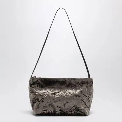 Valesque Corset Brown Pouch In Velvet