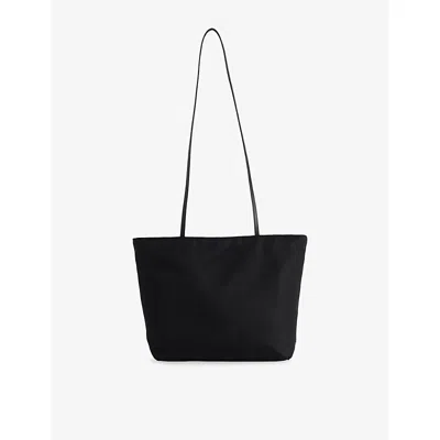 Valesque Womens Spaghetti Strap Nylon Shoulder Bag Black