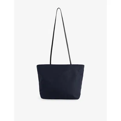 Valesque Womens Spaghetti Strap Nylon Shoulder Bag Navy