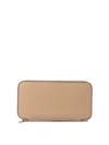 Valextra 10 Cc Wallets & Card Holders Beige In Beige