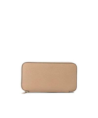 VALEXTRA VALEXTRA 10CC ZIPPED CONTINENTAL WALLET