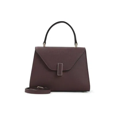 Valextra Amaranto Iside Top Handle Mini Bag In Purple