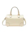 Valextra Babila Boston Bag In Nude