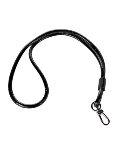 Pre-owned Valextra Bag Strap In Black