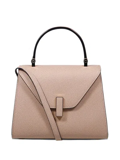 Valextra Beige Leather Bag In Neutral