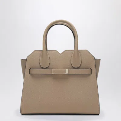 Valextra Beige Milano Mini Handbag