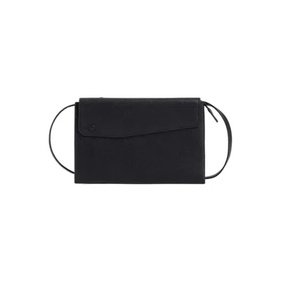 Valextra Women's Trio Crossbody Bag In Black