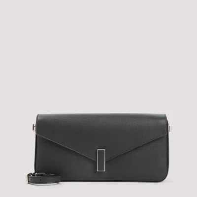 VALEXTRA BLACK ISIDE SHOULDER BAG