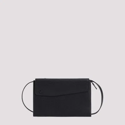 Valextra Women's Trio Crossbody Bag In Black