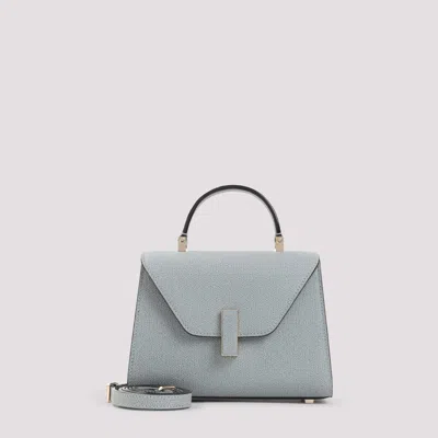 Valextra Blue Niagara Satchel