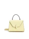 Valextra Iside Micro Bag In Yellow