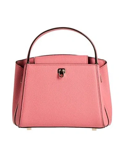 Valextra Borsa Micro Brera Woman Handbag Pink Size - Calfskin