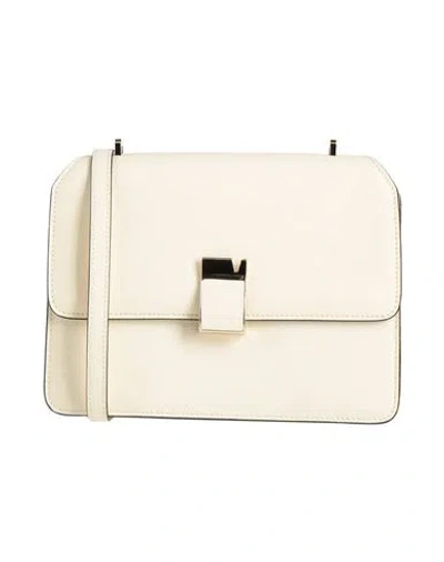 Valextra Borsa Nolo Media Nolo Medium Woman Cross-body Bag Ivory Size - Leather In White