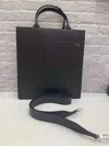 Valextra Boxy Medium Top Handle Bag In Black