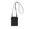 Valextra Brera B-tracollina Slim Crossb In White