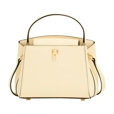 Valextra Brera Micro Bag In Off-white
