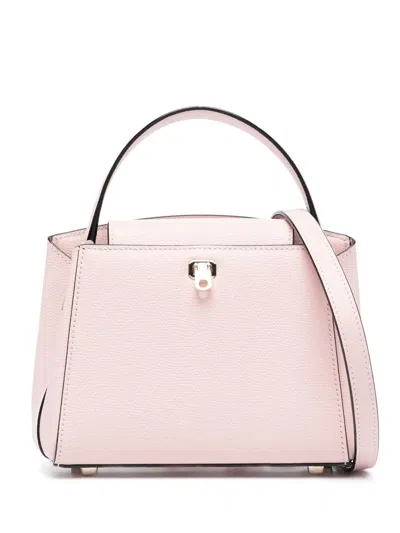 Valextra Brera Micro Tote Bag In Pink