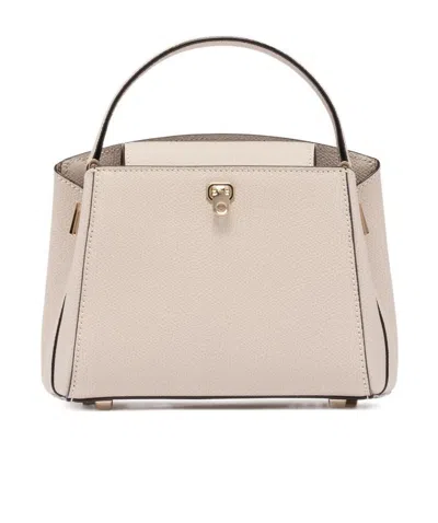 Valextra Brera Mini Tote Bag In Nude