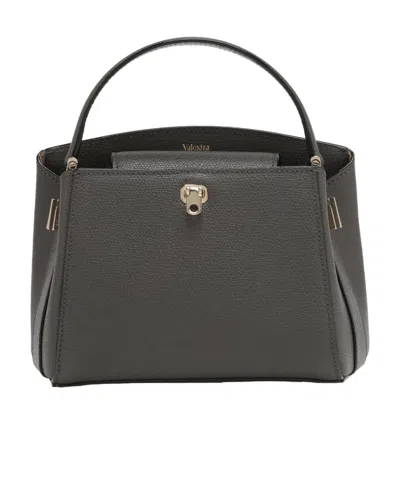 Valextra Brera Miniature Shoulder Bag In Black