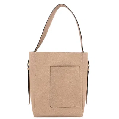 Pre-owned Valextra Brown Leather Shoulder Bag ()