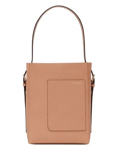 Valextra Bucket Mini Bag Terra