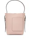 Valextra Bucket-style Leather Tote Bag In Neutral
