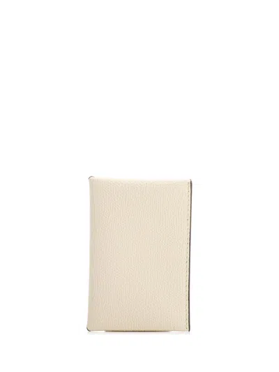 Valextra Button Card Holder